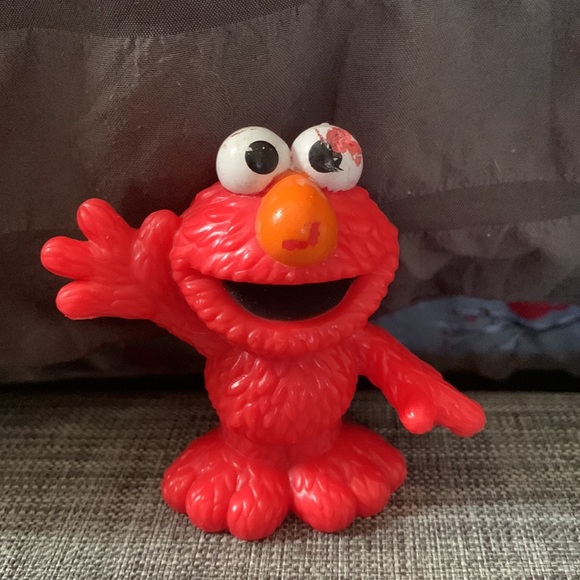 Colorful Kids Toy Set, Elmo Grover Smurfs - Picture 2 of 7